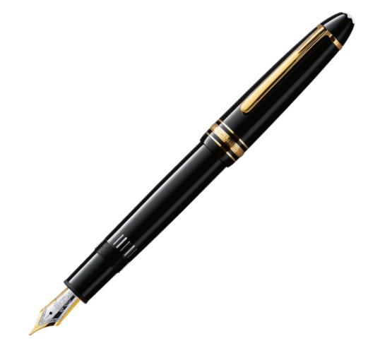 MONTBLANC万宝龙大班146系列镀金钢笔墨水笔14K钢笔