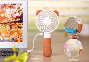 充电卡通手持风扇