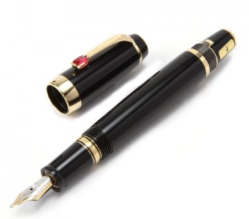 MontBlanc万宝龙波西米亚系列红宝石墨水笔 25100