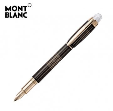 MONTBLANC万宝龙钢笔 星际行者金属玫瑰金墨水笔