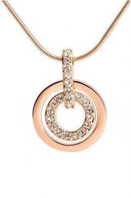 SWAROVSKI 施华洛世奇项链女新款转运珠圆形锁骨链
