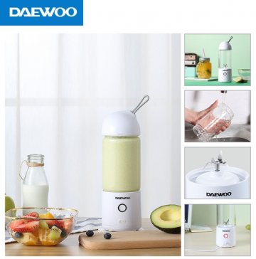 大宇(DAEWOO)榨汁机 便携式充电榨汁杯 家用户外出
